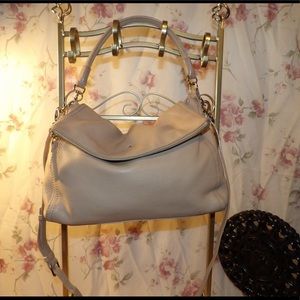 Kate Spade Satchel/ Crossbody Beige Handbag